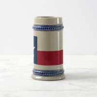 Mug with Flag of Texas State -USA