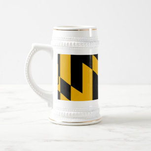 Mug with Flag of the Baltimore City, Maryland, USA
