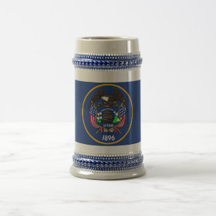 Mug with Flag of Utah State -USA