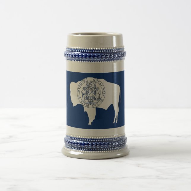 Mug with Flag of  Wyoming -USA (Center)