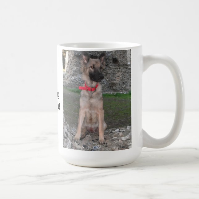 Mug With German Shepherd (Right)