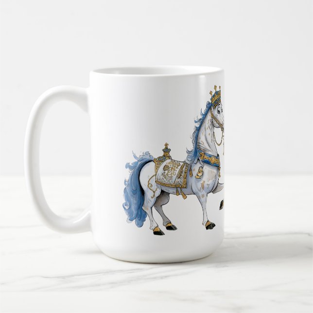 Mug with horse and finally found my prince  (Left)