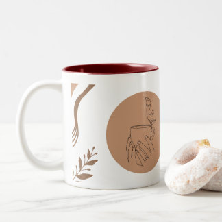 Mug with legend life is better after coffee