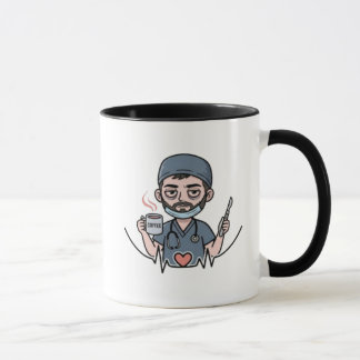 Mug with medical style ( male version )