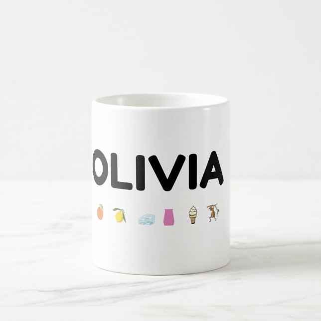 mug with name Olivia (Center)