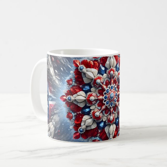 Mug with Norway Colours Design (Front Left)