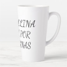 Mug with phrase from the world of motors