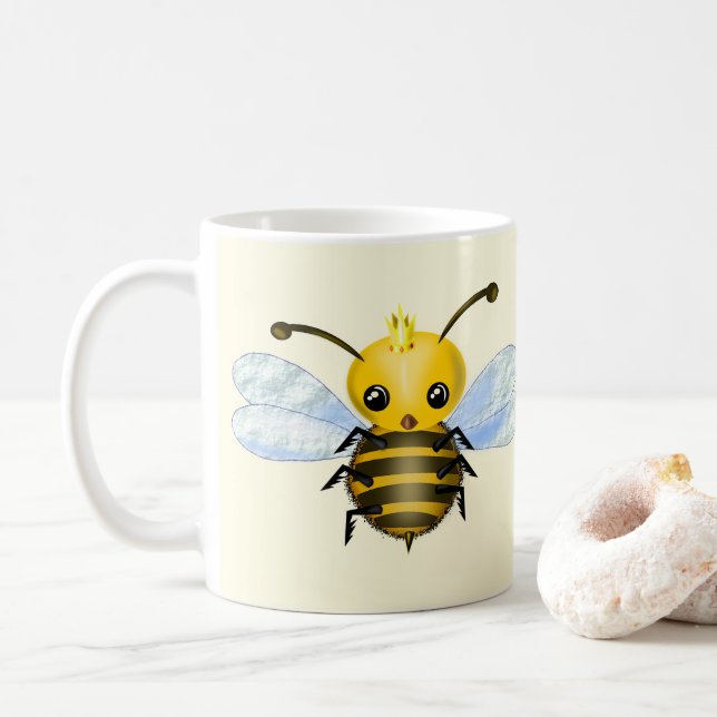 Mug with Queen Bee (With Donut)