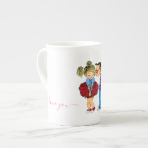 Mug with Romantic Couple - Love