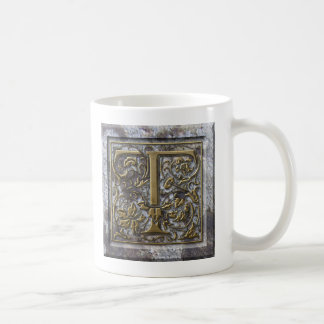 Mug with the initial “T"