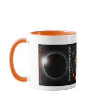 Mug with Total Solar Eclipse 2024 in Mazatlan