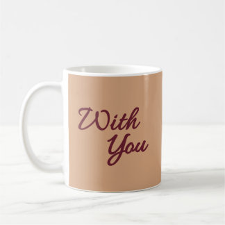 Mug With You – Romantic Minimal Couple Illustration
