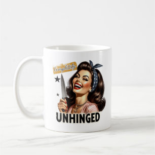 Mug Witty Retro Girl - Completement Sans Charnière Tri