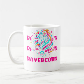 Mug Wo Licorne Electro Rave Raver Hardtekk Techno Rave