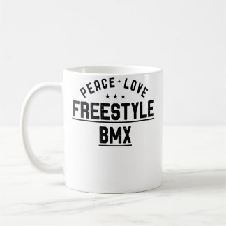 Mug Wo Peace Love FreeBmx FreeBmx Rider