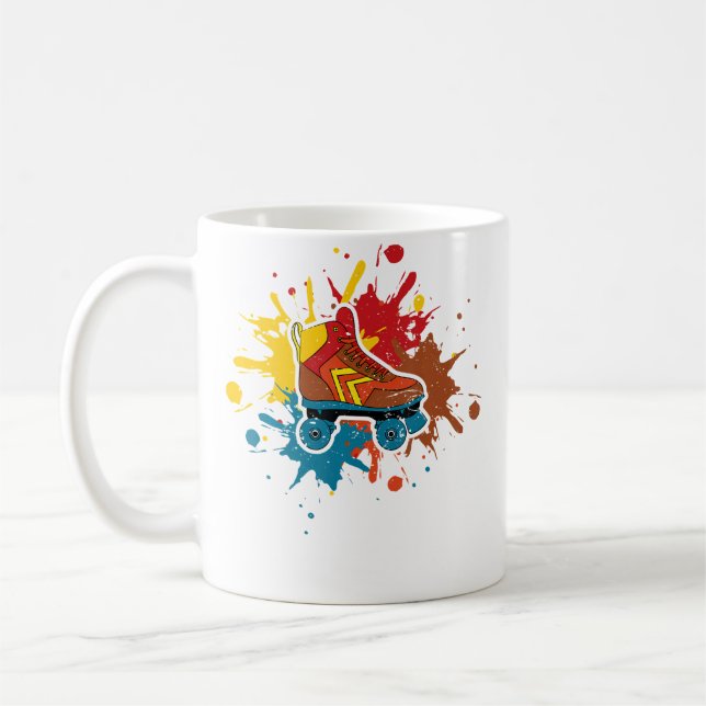 Mug Wo Roller Skating Girls Skates 80S (Gauche)