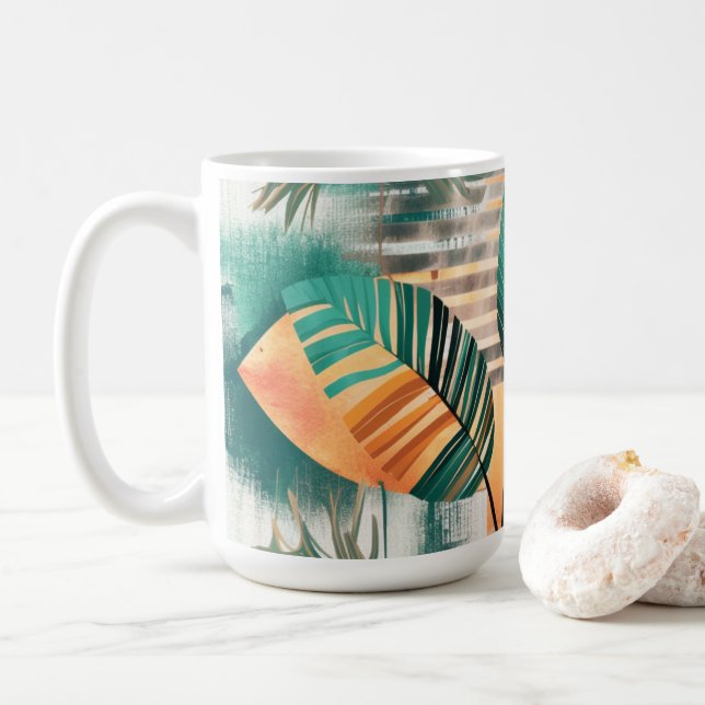 Mug Woge tropénique dynamique (Avec donut)