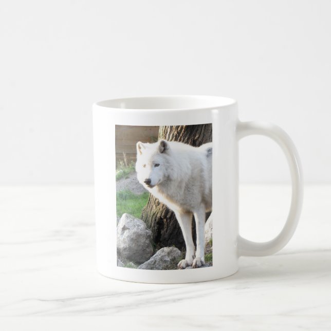 Mug Wolf Photographie Art Spirit Guide Amour animal (Droite)