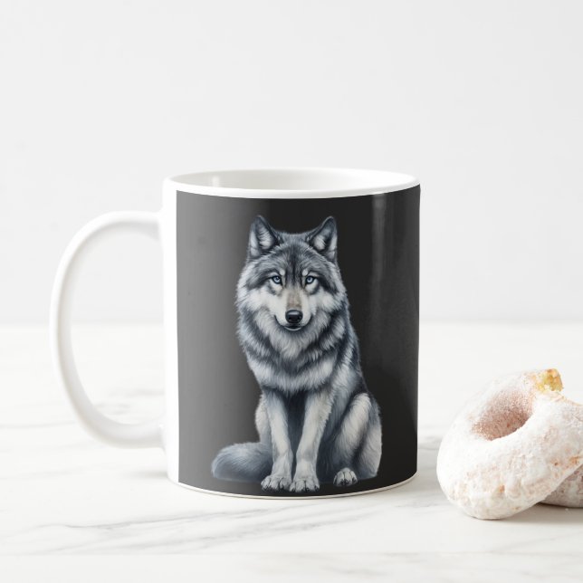 Mug Wolf Spirit (Avec donut)