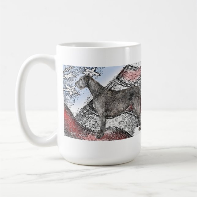 Mug Wolfhound irlandais patriote (Gauche)