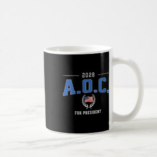 Mug Womens Aoc 2028 Pour Le Président Alexandria Ocasi