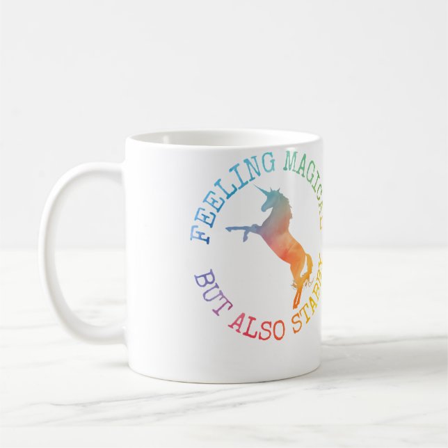 Mug Womens Fun Gifts For Women Feeling Magical But Als (Gauche)