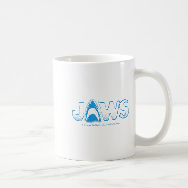Mug Womens Jaws 2025 Clic Shark Movie Icon Design V-ne (Droite)