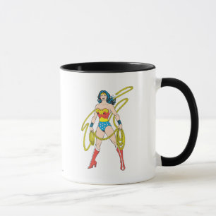 Mug Wonder Woman détient Lasso 5