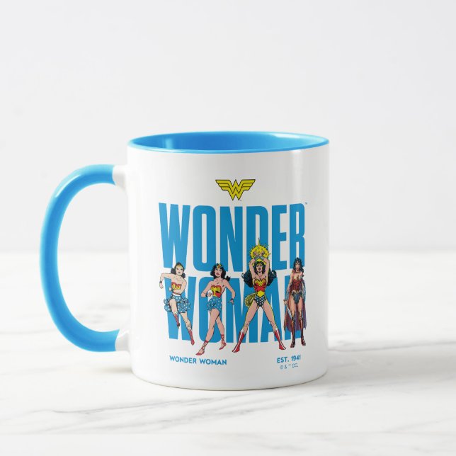 Mug Wonder Woman Legends Forever Graphic (Gauche)