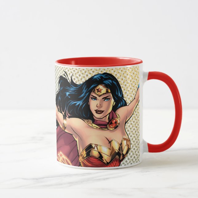 Mug Wonder Woman Portant Cape (Droite)