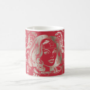 Mug Wonder Woman Silver
