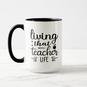 Mug Wordart La Vie De Prof