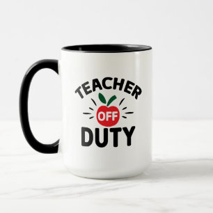 Mug Wordart Prof Hors Service