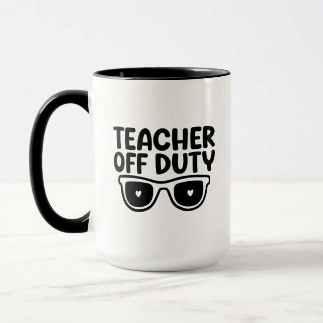 Mug Wordart Prof Hors Service (Gauche)