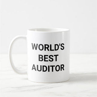 Mug Worlds Best Auditor Funny Career Coworker Gift
