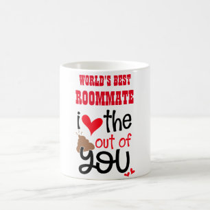 Mug Worlds Best ROOMMATE - Aimez la piscine de vous MU