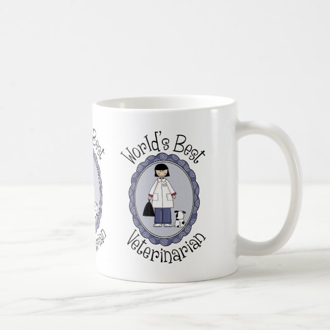 Mug World's Best Veterinarian (Droite)