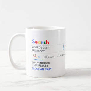 Mug WORLDS MEILLEUR THÉRAPEUTE NOVELTY HAUT Résultat d