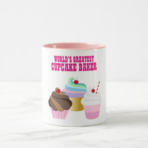 Mug Worlst CUPCAKE BAKER - Meilleur cadeau