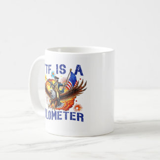 Mug wtf est un kilomètre aigle 4 juillet cadeau café