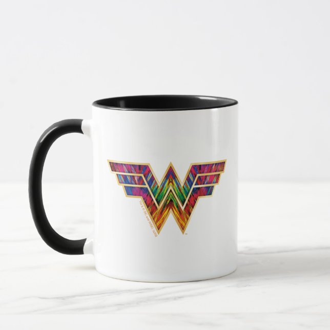 Mug WW84 | Logo de Wonder Woman Kaleidoscope (Gauche)