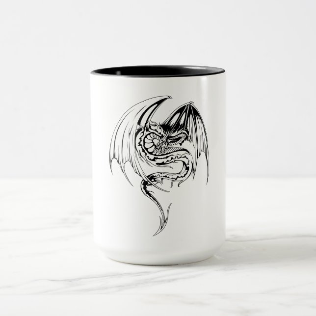 Mug Wyvern Dragon Sont Des Créatures Mythiques Imagina (Centre)