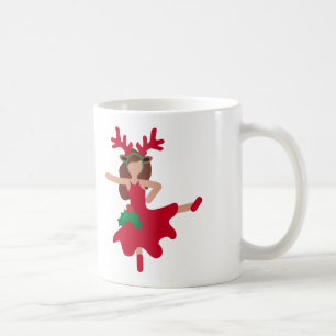 Mug xmas flamenco danseur émoji