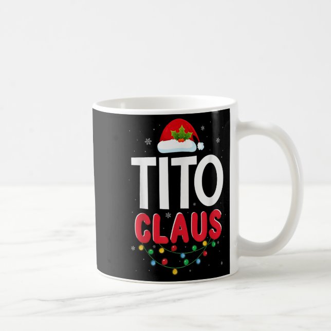 Mug Xmas Light Tito Santa Claus Christmas Matching Cos (Droite)