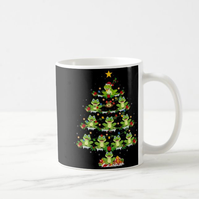Mug Xmas Lights Santa Tree Frog Christmas Tree Premium (Droite)