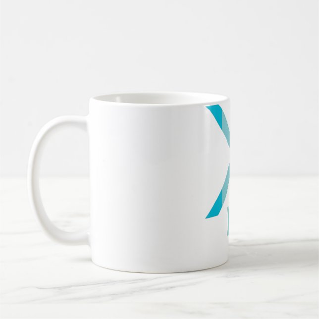 Mug XRP Crypto Pastel couleurs Cryptomonnaie (Gauche)