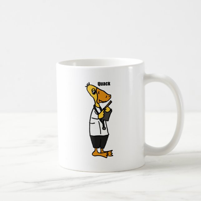 Mug XX docteur drôle de canard (Droite)