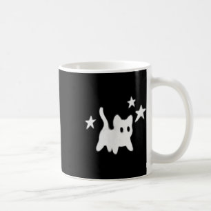 Mug Y2k 90s Scary Tomcat Chat est effrayé sous étoile
