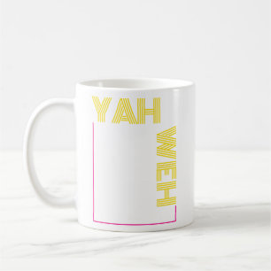 Mug Yahweh YHWH Nom hébreu original pour Dieu
