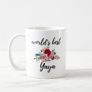 Mug Yaya Grec Grand-mère Grèce Grand-mère Cadeau